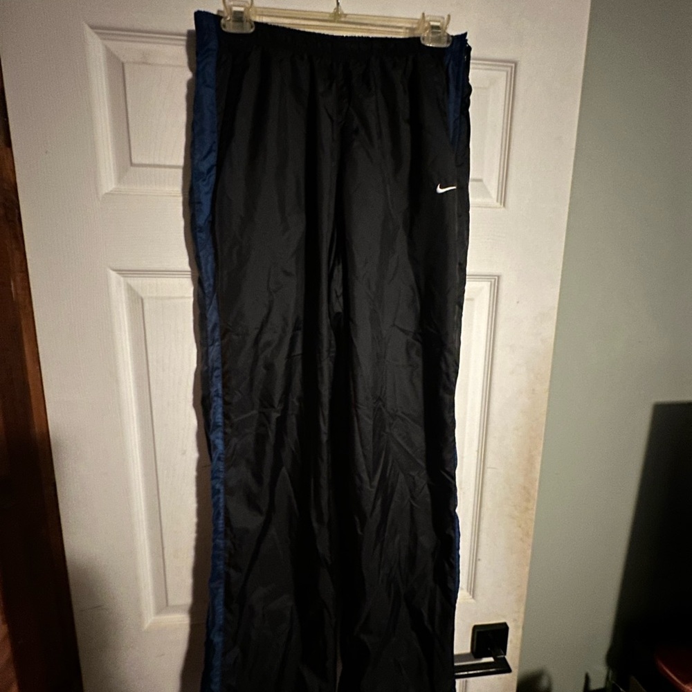 Vintage 1990’s Nike Men's Blue and Black Track Suit - Picture 7 of 14